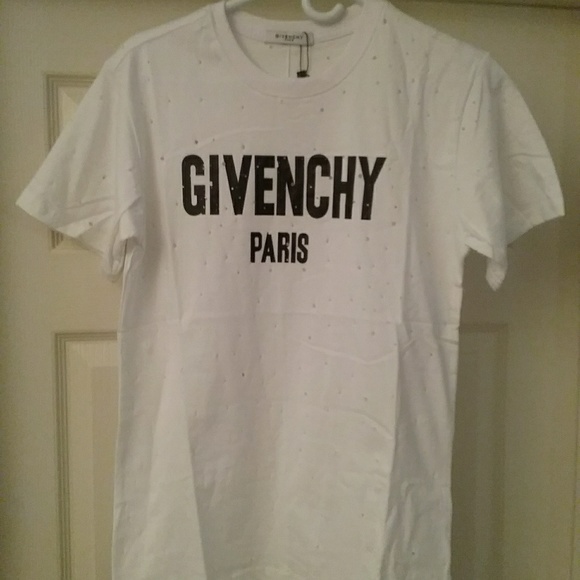 givenchy hole shirt